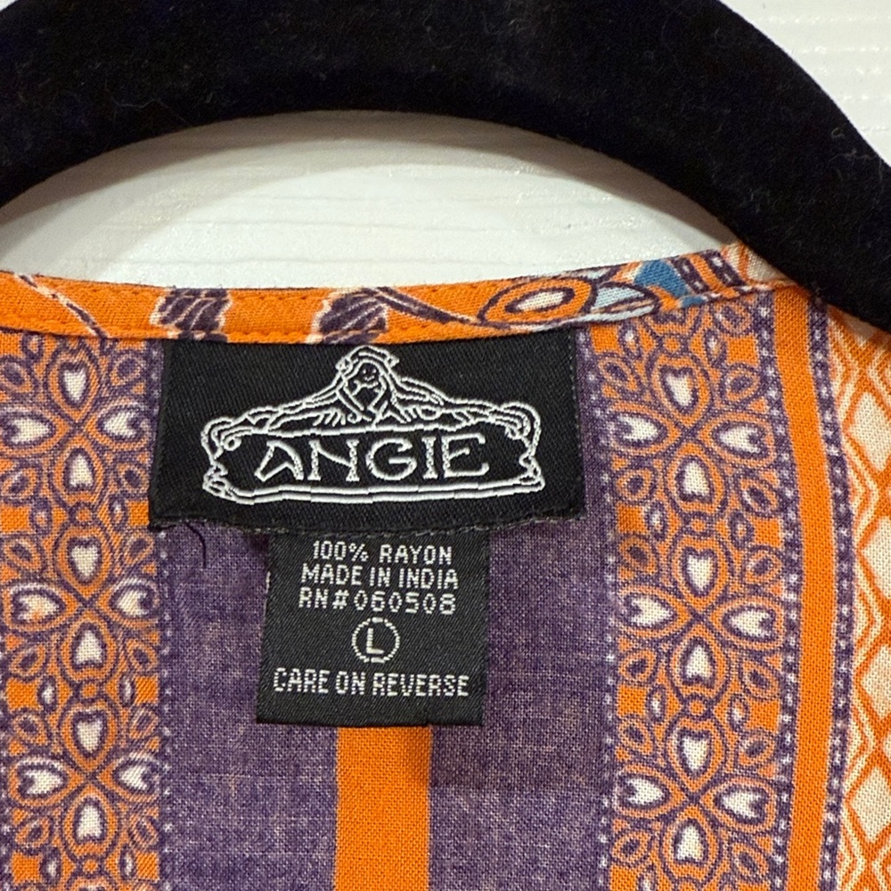 Angie Multicolor Patterned Kimono - Picture 2 of 4